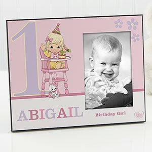 Personalized Precious Moments Baby's First Birthday Picture Frame