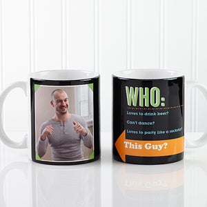 Who Loves You? Personalized Coffee Mug 11 oz.- White