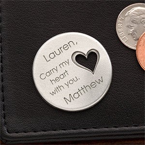 Personalized Pocket Token   All My Love