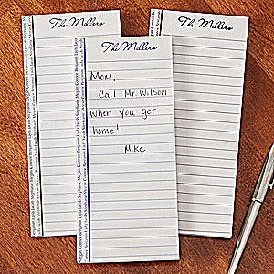 Personalized Notepad Set - Family Is Forever