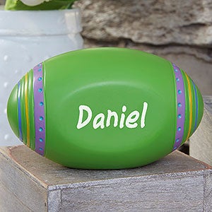 Personalized Green Easter Egg Decorations