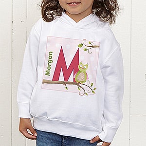 Girls Personalized Hoodie for Toddlers   Owl About You