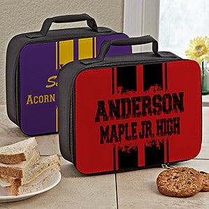 Personalized Lunch Box   School Spirit