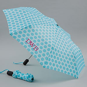 Personalized Umbrella with Monogram - French Circle