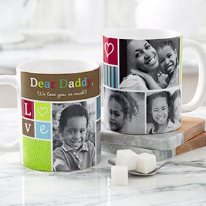 Personalized Picture Collage Coffee Mugs - Photo Fun