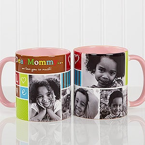 Photo Fun Personalized Coffee Mug 11 oz.- Pink