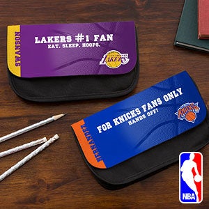 Personalized NBA Basketball Pencil Case