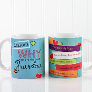 Personalized Coffee Mugs for Her   Reasons Youre The Best