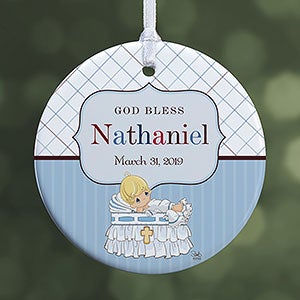 Personalized Christening Ornaments - Precious Moments