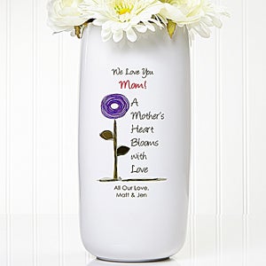 Personalized Flower Vases   Blooms for Her