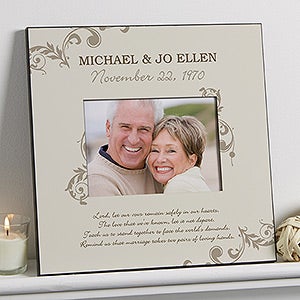 Personalized Picture Frames   Marriage Blessings