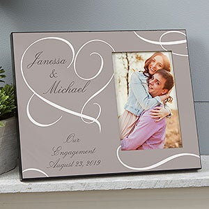 Personalized Picture Frames - Our Engagement