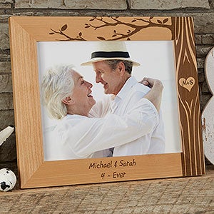 Personalized 8x10 Picture Frame - Carved In Love