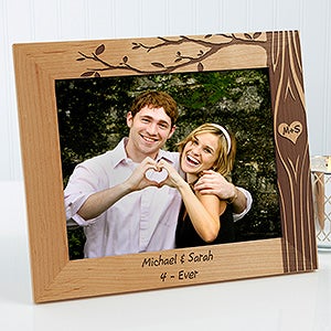 Carved In Love Personalized Picture Frame- 8 x 10