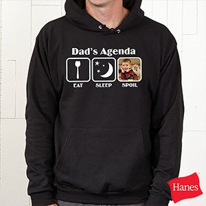 Personalized Hooded Sweatshirts for Dads   His Agenda