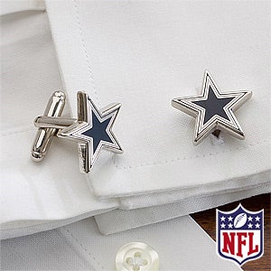 NFL Football Cuff Links   Dallas Cowboys