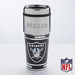 NFL Oakland Raiders Personalized Travel Mug