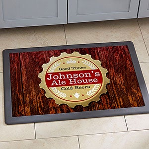 Personalized Beer Doormat - 18x27