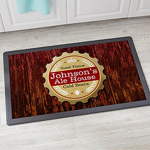 Personalized Beer Doormat - 20x35