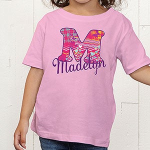 Her Name Personalized Toddler T-Shirt