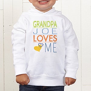 Personalized Hooded Sweatshirts for Toddlers   Somebody Loves Me