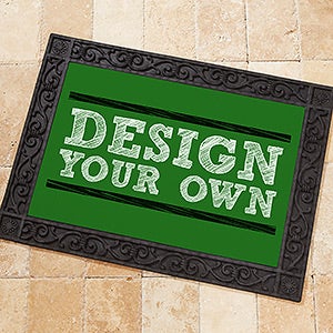 Make Your Own Personalized Doormat - Green