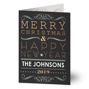 'Tis The Season Premium Christmas Card - Set of 15