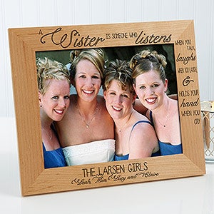 Special Sister Personalized Photo Frame- 8 x 10