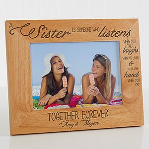 Special Sister Personalized Photo Frame- 5 x 7