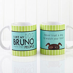 Personalized Dog Lover Pet Coffee Mug