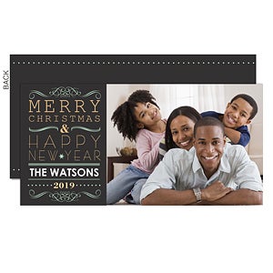 'Tis The Season Holiday Photo Postcard - Set of 15