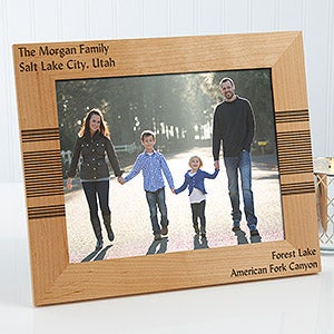 Simplicity Write Your Message Personalized Photo Frame- 8 x 10