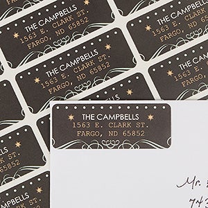 'Tis The Season Return Address Labels