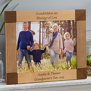 Personalized 8x10 Wood Picture Frame - Create Your Own Design