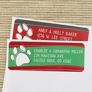 Pet Greeting Return Address Labels