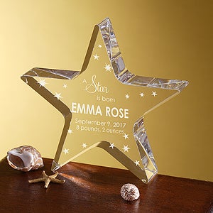 A Star Is Born Personalized Keepsake