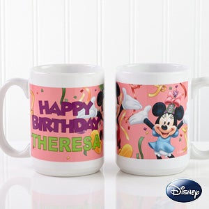 Disney® Personalized Happy Birthday Coffee Mug- 15 oz.