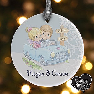 Personalized Christmas Ornaments   Precious Moments Romantic Couple