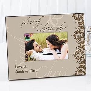 Personalized Couples Picture Frame   Perfect Pair