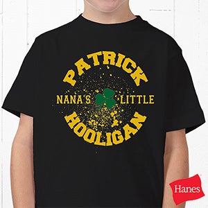 Personalized Kids Shamrock Sweatshirt   Little Hooligan