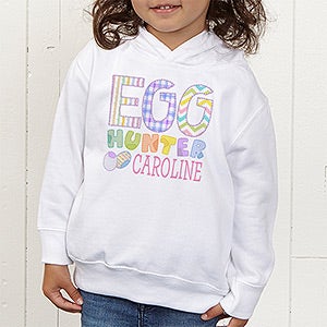 Personalized Toddler Sweatshirt for Easter   Egg Hunter