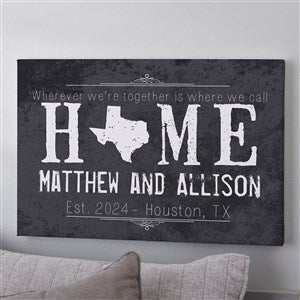 Personalized Canvas Prints - State of Love - 14131