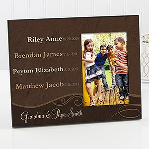 Personalized Grandparent Picture Frames   My Grandkids