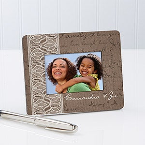 Personalized Mini Picture Frames   A Mothers Love