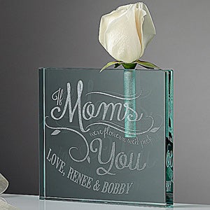 Personalized Bud Vase   Loving Words To Her