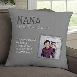 Custom Grandpa Pillow 18 - Definition of a Grandma