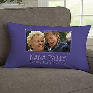 Definition of a Grandma Personalized Lumbar Pillow