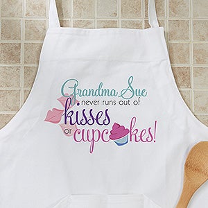 Personalized Aprons   Kisses & Cupcakes