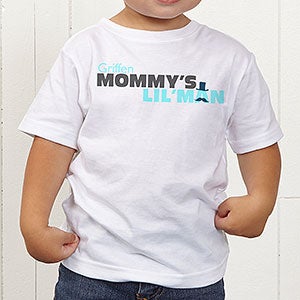 Mommy's Lil' Man Personalized Toddler T-Shirt