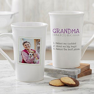 Photo Latte Mug - Definition Of Grandma